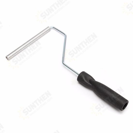 Fiberglass Roller Brush Aluminum Alloy Tool Defoaming Vertical Stripes Plastic Handle Fiberglass Roller Brush Aluminum Alloy Tool Defoaming Vertical Stripes Plastic Handle