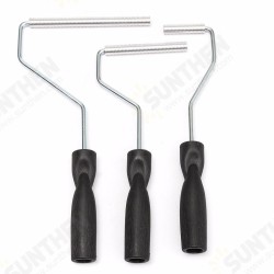 Fiberglass Roller Brush Aluminum Alloy Tool Defoaming Vertical Stripes Plastic Handle Fiberglass Roller Brush Aluminum Alloy Tool Defoaming Vertical Stripes Plastic Handle