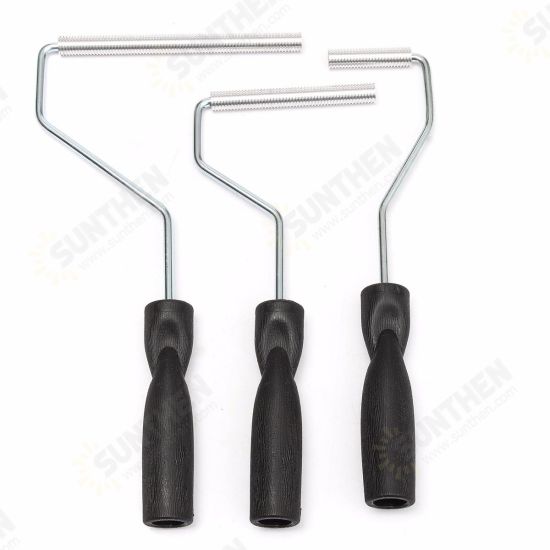 Fiberglass Roller Brush Aluminum Alloy Tool Defoaming Vertical Stripes Plastic Handle Fiberglass Roller Brush Aluminum Alloy Tool Defoaming Vertical Stripes Plastic Handle