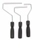 Fiberglass Roller Brush Aluminum Alloy Tool Defoaming Vertical Stripes Plastic Handle Fiberglass Roller Brush Aluminum Alloy Tool Defoaming Vertical Stripes Plastic Handle