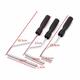 Fiberglass Roller Brush Aluminum Alloy Tool Defoaming Vertical Stripes Plastic Handle Fiberglass Roller Brush Aluminum Alloy Tool Defoaming Vertical Stripes Plastic Handle