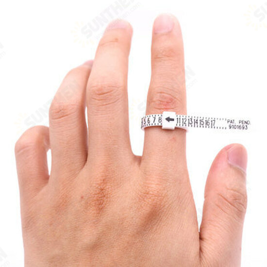 Finger Ring Sizer Measuring Tool US UK EU JP/KR Size Jewelry Easy To Use Alloy Gauge Ring Gauge Tool New Equipments Tester Finger Ring Sizer Measuring Tool US UK EU JP/KR Size Jewelry Easy To Use Alloy Gauge Ring Gauge Tool New Equipments Tester