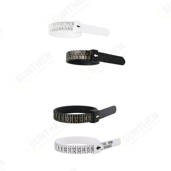 Finger Ring Sizer Measuring Tool US UK EU JP/KR Size Jewelry Easy To Use Alloy Gauge Ring Gauge Tool New Equipments Tester Finger Ring Sizer Measuring Tool US UK EU JP/KR Size Jewelry Easy To Use Alloy Gauge Ring Gauge Tool New Equipments Tester