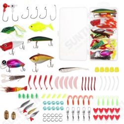 Fishing Accessories Kit Fishing Tackle Set +Tackle Box Pliers Hooks Tools Kit Fishing Accessories Kit Fishing Tackle Set +Tackle Box Pliers Hooks Tools Kit