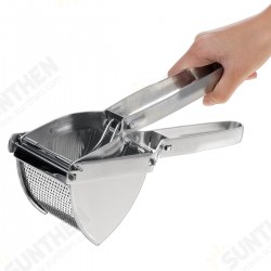 Large Stainless Steel Potato Ricer Masher Fruit Press Juicer Crusher Squeeze Large Stainless Steel Potato Ricer Masher Fruit Press Juicer Crusher Squeeze