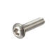 M3 Bolts Stainless Steel Screws Button Head Socket Cap 10 Size M3 Bolts Stainless Steel Screws Button Head Socket Cap 10 Size