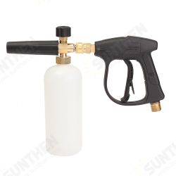 Foam Wash Guun 3000 PSI High Pressure Washer W/1L Snow Foam Lance Bottle Car Cleaning Foam Wash Guun 3000 PSI High Pressure Washer W/1L Snow Foam Lance Bottle Car Cleaning