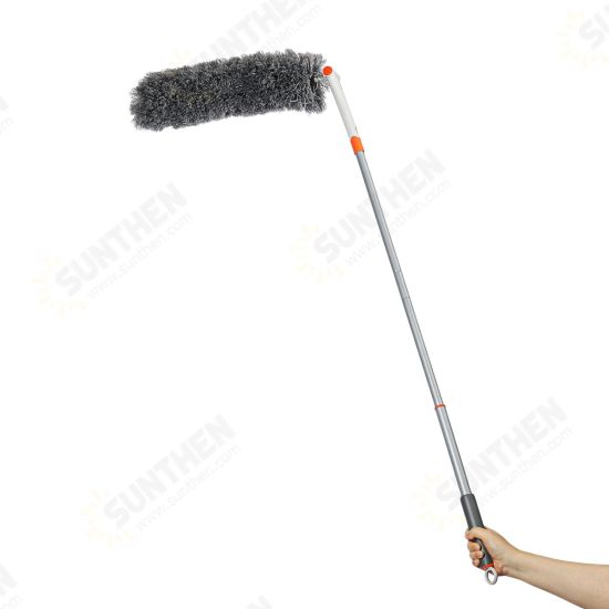 Microfiber Feather Dusters with 270° Rotation Head Extension Pole for Cleaning Tool Microfiber Feather Dusters with 270° Rotation Head Extension Pole for Cleaning Tool