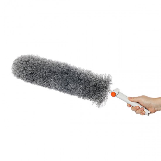 Microfiber Feather Dusters with 270° Rotation Head Extension Pole for Cleaning Tool