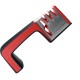 4 in 1 Knife Sharpener Diamond Coated&Fine Rod Knife Shears and Scissors Sharpening System Stainless Steel Blade