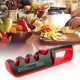 Angle Adjustable 4 Stages Scissors Sharpening Stone Professional Kitchen Grinder Knife Whetstone Sharpener Tool