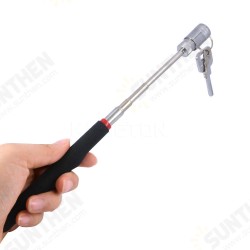 Metal Mini LED Pick Up Tool Telescopic Magnetic Magnet Tool for Picking Up Nuts and Bolts Metal Mini LED Pick Up Tool Telescopic Magnetic Magnet Tool for Picking Up Nuts and Bolts