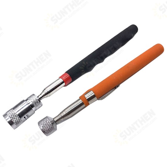 Mini Portable Magnetic Retractable Pickup Telescopic Powerful Iron Bar Magnetic Suction Rod with LED Light