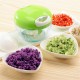 Multifunction Manual Food Chopper Shredder Kitchen Onion Chopper Manual Garlic Cutter Blade Juicer Slicer Vegetable Chopper