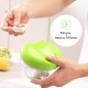 Multifunction Manual Food Chopper Shredder Kitchen Onion Chopper Manual Garlic Cutter Blade Juicer Slicer Vegetable Chopper