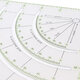 Multifunctional Acrylic Arcs & Fans Quilt Paper Fabric Circle Cutter Ruler Multifunctional Acrylic Arcs & Fans Quilt Paper Fabric Circle Cutter Ruler
