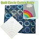 Multifunctional Acrylic Arcs & Fans Quilt Paper Fabric Circle Cutter Ruler Multifunctional Acrylic Arcs & Fans Quilt Paper Fabric Circle Cutter Ruler