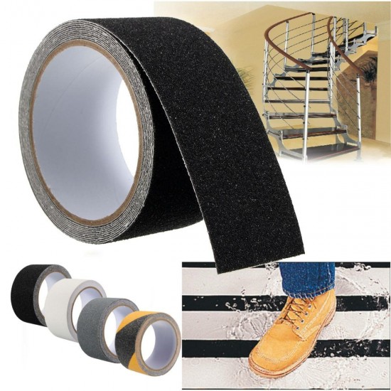 Non Slip Safety Grip Tape Anti-Slip Indoor Outdoor Stickers Strong Adhesive Safety Traction Tape Stairs Floor