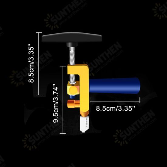 One-piece Glass Cutter Tile Opener Tile Glass Cutter Glass Cutter Head Pusher One-piece Glass Cutter Tile Opener Tile Glass Cutter Glass Cutter Head Pusher