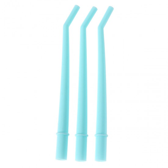 Plastic Curved Tips Surgical Aspirator Dental Tools Saliva Ejector Tips Disposable Suction Tube