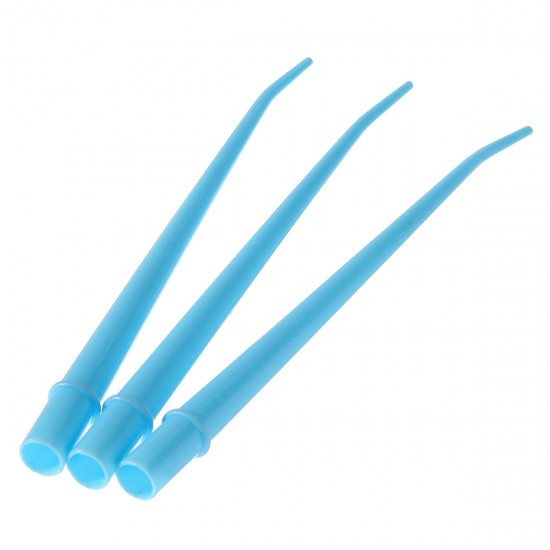 Plastic Curved Tips Surgical Aspirator Dental Tools Saliva Ejector Tips Disposable Suction Tube