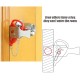 Portable Door Lock Travel Hotel Anti Theft Hardware Security Protection Home