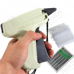 Price Label Tagging Gun with 5 Steel Needles 1000 Clothing Barbs Price Label Tagging Gun with 5 Steel Needles 1000 Clothing Barbs