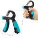 10-40KG Adjustable Hand Grips Strengthener Heavy Hand Exerciser Gripper Strength Trainer