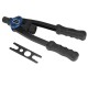 Rivet Nut Pistol Rivet Guun M3 M4 M5 M6 M8 M10 M12 Heavy Duty Manual Insert Nut Tool Manual Mandrel with 110pc Nut Rivet Nut Pistol Rivet Guun M3 M4 M5 M6 M8 M10 M12 Heavy Duty Manual Insert Nut Tool Manual Mandrel with 110pc Nut