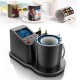 ST110 Pneumatic Sublimation Vacuum Machine Automatic Heat Press Machine Mug Thermal Transfer Coffee Magic Cup Mug Printing