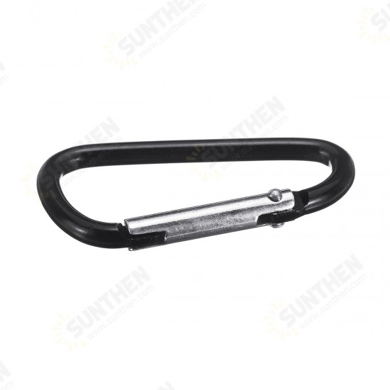 Screw Lock D-Shaped Carabiner Hook Keyring Clip Screw Lock D-Shaped Carabiner Hook Keyring Clip