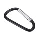 Screw Lock D-Shaped Carabiner Hook Keyring Clip