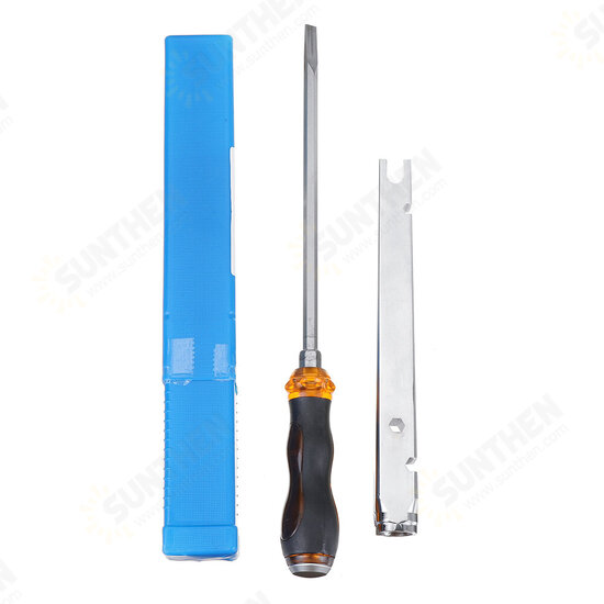 Screwdriver with Blade, Twist off Tool, Wire Stripping Tool