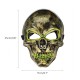 Skeleton Mask EL Wire Light Up Skull Mask for Halloween Costume Accessory