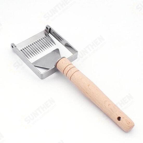 Stainless Steel Bee Hive Honey Fork Beekeeping Equipment Uncapping Fork Beekeeping Tools Set