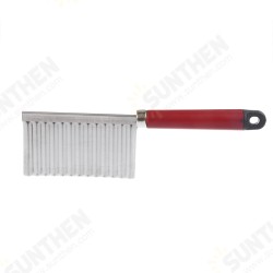 Stainless Steel Potato Wavy Edged Cutter Vegetable Fruit Cutter Tools Stainless Steel Potato Wavy Edged Cutter Vegetable Fruit Cutter Tools