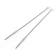Stainless Steel Straw Set Long Metal Environment-Friendly Drinking Straws Kit With 2 Brushes Bag