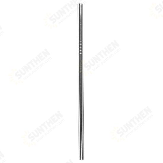 Stainless Steel Straw Ultra Long Reusable Drinking Metal Straws Kit Bent/Straight