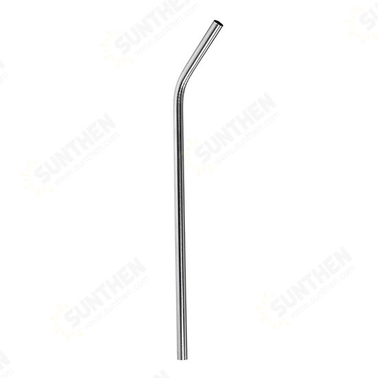 Stainless Steel Straw Ultra Long Reusable Drinking Metal Straws Kit Bent/Straight