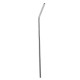 Stainless Steel Straw Ultra Long Reusable Drinking Metal Straws Kit Bent/Straight