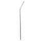 Stainless Steel Straw Ultra Long Reusable Drinking Metal Straws Kit Bent/Straight