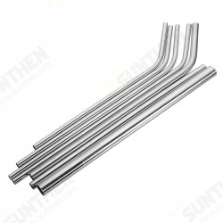 Stainless Steel Straw Ultra Long Reusable Drinking Metal Straws Kit Bent/Straight Stainless Steel Straw Ultra Long Reusable Drinking Metal Straws Kit Bent/Straight
