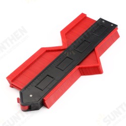 Steel Ruler Made Of Red Outline Ruler Red Measuring Ruler Steel Ruler Made Of Red Outline Ruler Red Measuring Ruler