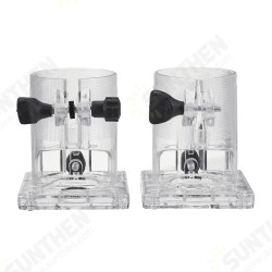 Trimming Router Base Machine Protective Cover PC With Knobs for Makita RT0701C Trimming Router Base Machine Protective Cover PC With Knobs for Makita RT0701C
