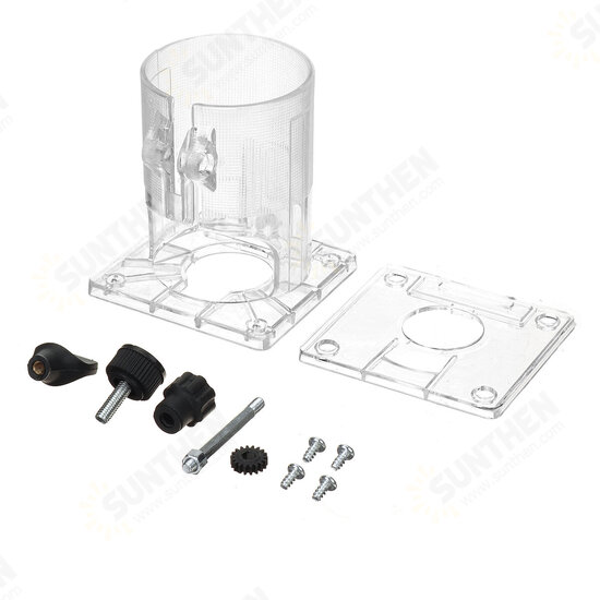 Trimming Router Base Machine Protective Cover PC With Knobs for Makita RT0701C Trimming Router Base Machine Protective Cover PC With Knobs for Makita RT0701C