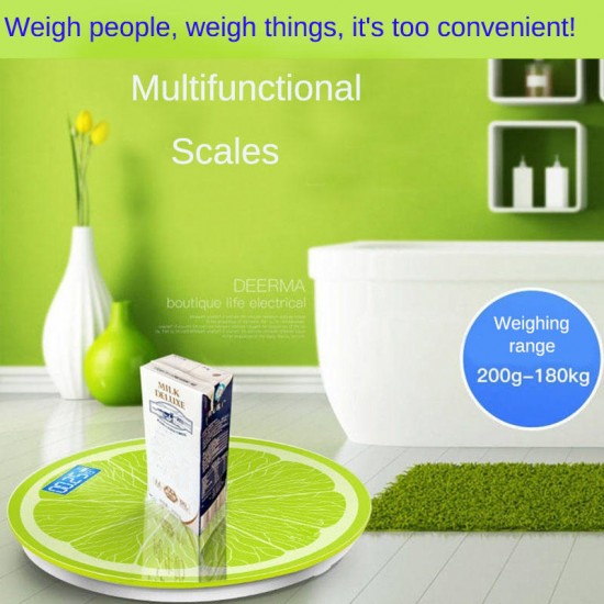 USB Charging Electronic Scale Household Adult Temperature Accurate Electronic Weighing Health Scales Human Body Scales
