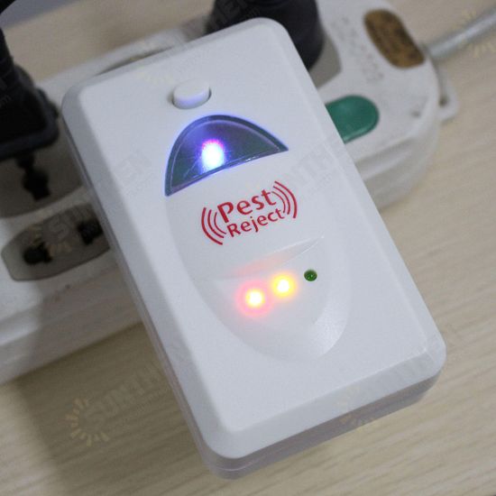 Ultrasonic Electronic Pest Animal Repeller Reject Anti-Mosquito Bug Insect Enhanced