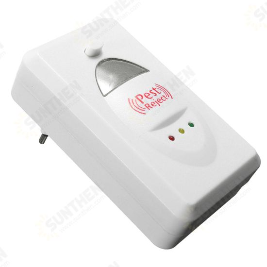 Ultrasonic Electronic Pest Animal Repeller Reject Anti-Mosquito Bug Insect Enhanced