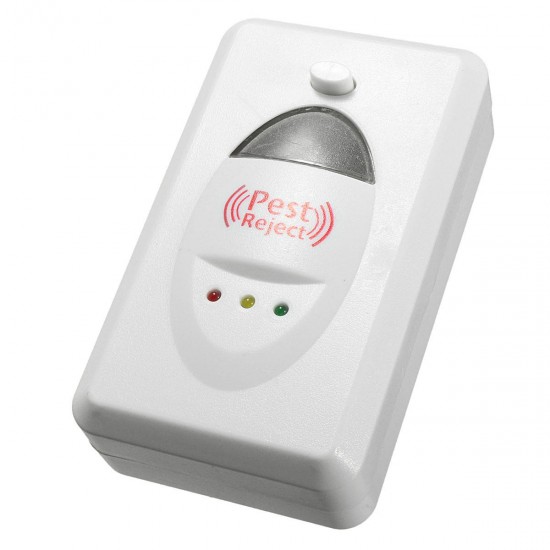 Ultrasonic Electronic Pest Animal Repeller Reject Anti-Mosquito Bug Insect Enhanced