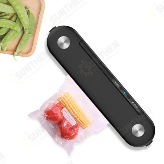 New Hot Electric Vacuum Sealer Machine Packaging Machine Food Saver Storage for Home Kitchen Vacuum Air Sealer Packer with Corresponding Adapter